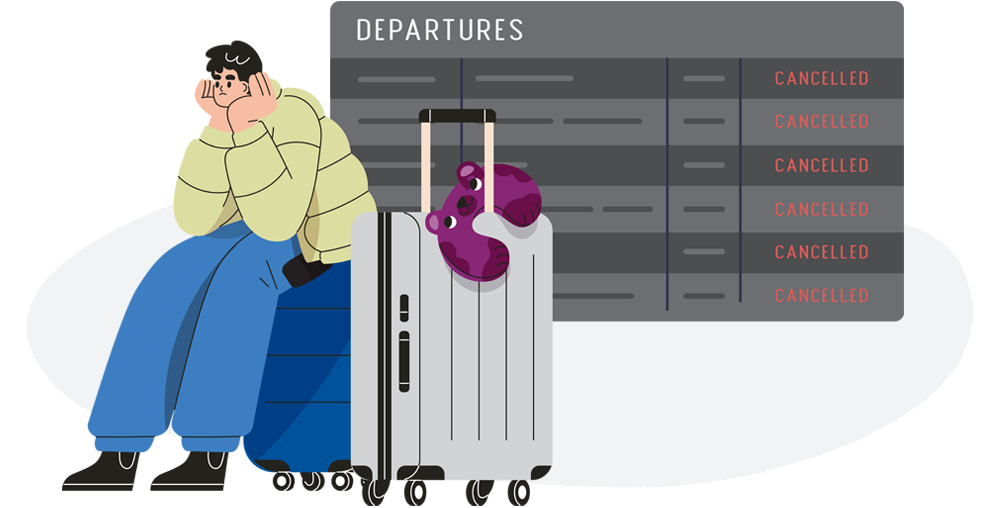 travelers  with cancellation